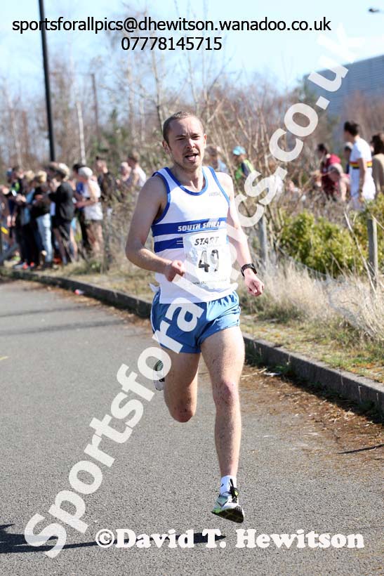 Senior mens Elswick Harriers Good Friday Road Relays. Photo: David T. Hewitson/Sports for All Pics